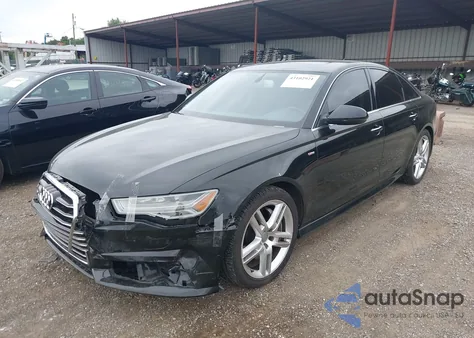 2016 Audi A6 2.0T Premium Plus из США, поврежденный, VIN WAUGFAFC5GN020002